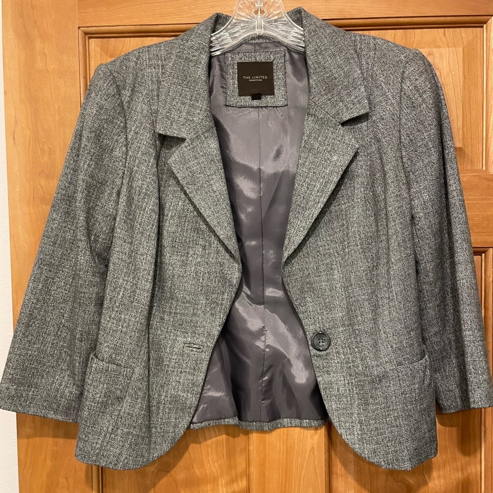 Crop sleeve blazer/jacket
